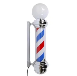 Belysning LED -rådgivningslampa roterande barberstång Ljus oss Plug Red Blue White7310730