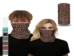 Leopard 3D Neck Gaiters Dicplay Cosplay Totem Print Outdoor Bandana Heaking Flower Sclves Streetwear Bandanas Phate Mate19779053