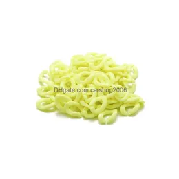 Chains 100Pcs/Lot 16Mm 12Mm Acrylic Twisted Assembled Parts Beads For Jewelry Making Diy Bracelet Necklace Earrings Accessorieschain Dhiul