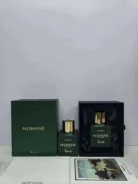 Colônia masculina nishane ani perfume wulong cha cem maneiras silenciosas ventilar suas chamas hacivat ege fragrância edp spray de cheiro de longa duração 741