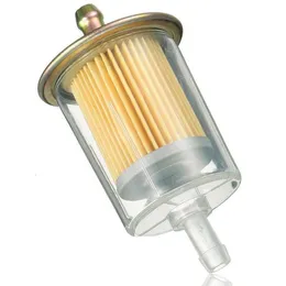 Elemento de gasolina para motocicleta, em linha, gasolina, combustível, cor branca, acessórios para trator, tubo de linha 3/8, filtro l4b3