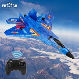 RC Plane F22 Raptor Helicopter Remote Control Aircraft 24G Airplane EPP Foam Plane Kids Kids 240228
