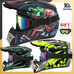 Capacetes de motocicleta Capacete Crianças Off-Road Bike ATV Veículo Downhill AM DH Cross Capacete Motocross Casco