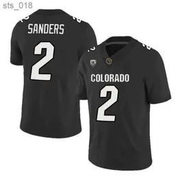 Camisas de futebol NCAA College Colorado Buffaloes Shedeur Sanders Syveon Wilkerson Dylan Edwards Travis Hunter Anthony Hankerson XavierH2435