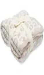 Одеяла Полушерстяное овечье одеяло Вязаное леопардовое плюшевое босиком Dream31052529797515