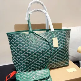 Designer Bag Fashion Handbag Tote Wallet Läder Läder Messenger Axel Bär kvinnors väska stor kapacitet Komposit Shopping Plaid Double Lette