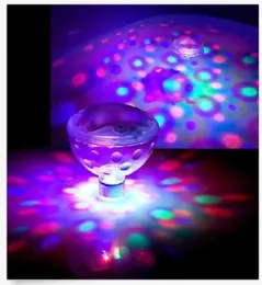 Promoção LED Pool Lights Disco Show Colorful Pond Spa Tub Party Lamp Bulb7899394