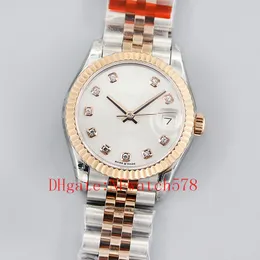 Fabryczne kobiety zegarki kobiety 31 mm 279171 Diamentowe tarcze 904L Bransoletka stalowa 2824 Automatyczne zegarek na rękę Sapphire Waterproof Watch