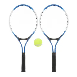 1 Set Mini Alloy Tennis Racket ParentChild Sports Game Toys Playing Plaything Supplies for Children Teenagers 240223