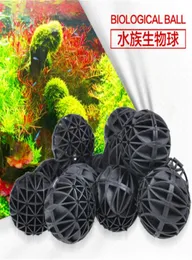 250pcs Bioballs Aquarium Filtr Media z gąbką akwarium akwarium Koi Pond Filtr filtrów miski miski Materiał Balls8454447