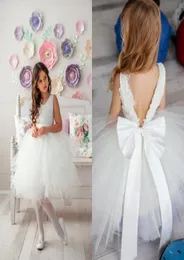 New Flower Girl Dresses First communion Girl Dress Long Sleeves Girl Formal Birthday Wedding Party Holiday Bridesmaid Gown8807367