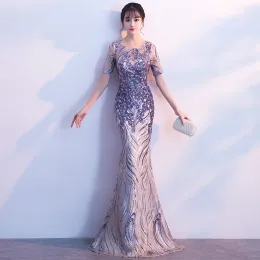 UBieraj się nowa impreza panny młodej cheongsam oriental damska sukienka moda chiński styl elegancki długi qipao luksusowa szata ślubna vestido sxxl