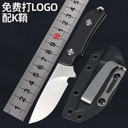 Outdoor Survival With K-Sheath Multifunctional Portable Small Integrated Keel Mini Straight Knife 928444