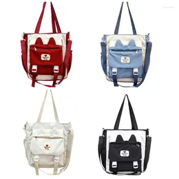 Evening Bags Shoulder For Teen Girl Student School Bag Handbag 066F