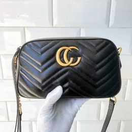 Marmont Ophidia Camera Designer Bag Bag Soho Disco Tassel Chain Luxury Leather Leather Womens Counter Bag Cross Bodic