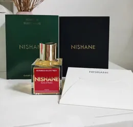 Nishane Perfume 100ml Wulong cha Cem Silent Ways Fan Your Flames Ani Hacivat Ege Fragrância EDP Longo Longo Coloque Spray S1