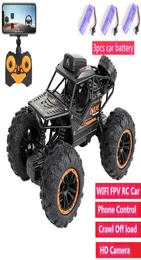 HDカメラ付きWiFi FPV RC CARの最新のWiFi FPV RC Car Crawl Off Road RC Racing Car with Car Battery電話コントロールlj2009185355369