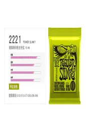 Ernie Ball Guitar String 7Trings Electric Guitar Strings Models 2220 2222 2223 2225 2215 2004 2006 2008 2723 2721 Z1102316276101