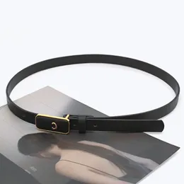 Bältesdesignbälten Kvinnor Luxury Fashion Casual Belt Thin Waistband Mens Belt Trendiga tillbehör 100 cm