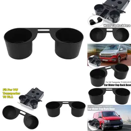 New Car Front Water Drink Stand RHD Cup Coin Holder Black For VW T5 Transporter 2003-2015 7H2858601 I7g1