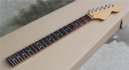 Manico per chitarra elettrica con collo smerlato a paletta grande a 6 corde con accordatori cromati Tastiera in palissandro Può essere personalizzato come richiesta1516581