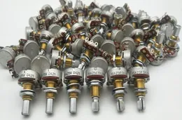 TQ 25K POTENTIOMETER E M G 25K POTS 25K Aktiv ton Kopparsaxel Potentiometer för gitarr1229750