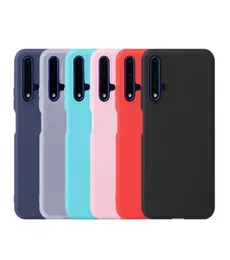 Przypadki Huawei Honor 20 Honor20 Pro Case Silikon Soft TPU Case dla Huawei Honor 20 Pro Matte Candy Candy Cover BAC1078172