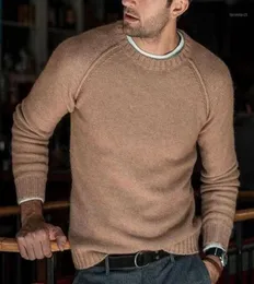 패션 남자 니트 스웨터 따뜻한 오 목 당기 니트웨어 가을 겨울 옷 캐주얼 트리코 점퍼 풀오버 ​​스웨터 homme16290809