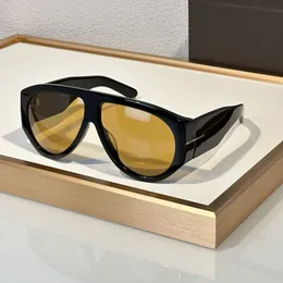 Shiny Black/Brown Pilot Sunglasses 1044 Men Women Shades Lunettes de Soleil Luxury Glasses Occhiali da sole UV400 Eyewear