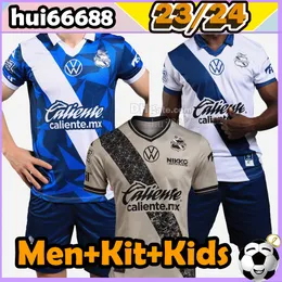 23/24 Puebla Soccer Jerseys Aristeguieta Ferrareis Corral de Buen Aristeguieta Mancuello Altidore Parra Reyes Fernandez 2023 2024 Men Kids Football Shirt