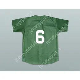 PLAYER 6 KEKAMBAS BASEBALL JERSEY HARDBALL DARK GREEN Stitched