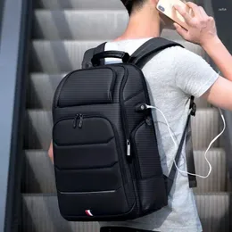 Backpack Anti-theft Man For Laptop 15 15.6 Inch Large Capacity Business USB Charge Water Repellent Travel Computer