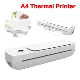 Portable Thermal Printer Supports 8.26"x11.69" Paper 200dpi/300dpi Wireless Mobile Travel Printers For Office