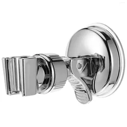 Set di accessori per il bagno Soffione doccia staccabile Ventosa Supporto per aspirapolvere Staffa universale in acciaio inossidabile