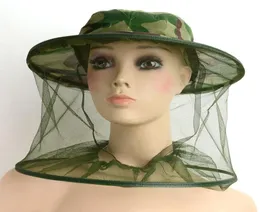 Mosquito Bug Insetti Ape Resistenza Rete solare Maglia Testa Protezioni per il viso Cappello Copricapo per uomo Donna Pesca all'aperto Caccia Campeggio4119867