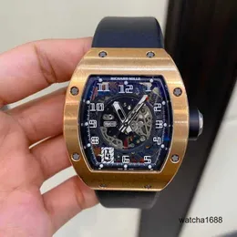 Zegarek marki Grest na nadgarstek zegarki RM na rękę RM010 Seria RM010 18K Rose Gold 48*39,3 mm arkusz