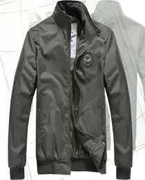 2016 가을 패션 브랜드 Men039S 미국 공군 1 짧은 항공 재킷 따뜻한 폭격 군대 녹색 재킷 Manteau Homme Army Militar4796566