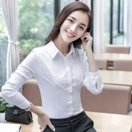 블라우스 여자 셔츠 여자 탑과 블라우스 흰 블라우스 올 여름 숙녀 옷 정장 Mujer de Moda 2019 blusas femininas