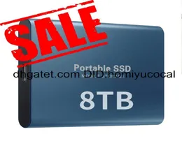 Внешние жесткие диски 8 ТБ Высококачественный мобильный диск типа C USB 30 Портативный твердотельный накопитель SSD Противоударный алюминиевый твердотельный ноутбук 500 ГБ 1 ТБ 22133423