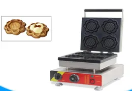 Commercial SHPAE Waffle Maker Processing Sprzęt spożywczy Maszyna Elektryczna producent przekąsek w kształcie kwiatów Cafe Cake House WL4788268