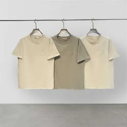 Designer Luxury Chaopai Classic Nuova T-shirt estiva a maniche corte girocollo moda uomo e donna stampata a due linee