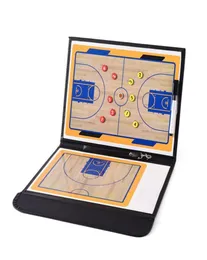 Placa de treinamento de basquete dupla face treinadores clipboard seco apagar wmarker basquete tático board6881510