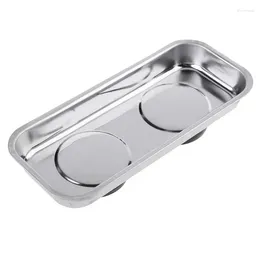 Bowls Square Tray Sucker Stainless Steel Strong Permanent Magnet Bowl