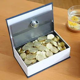 Mini tajne pudełko fałszywe słownikowe magazynowanie kas Money Organizator pudełka domowe Bezpieczne klucze zabezpieczenie bezpieczeństwa 114*80*45 mm 240223