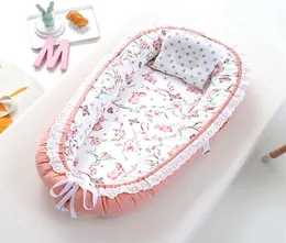 Playpen Seyahat Yuvası Taşınabilir Bebek Yatağı Beşiği Yenidoğan Beşik Çit Yatağı Çocuklar İçin Bebek Bassinet7715746