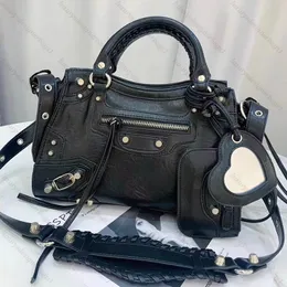 Motorcycle bag denim leather Designer Bag woman Tote bag Shoulder Bag purse designer luxurys handbags crossbody bags