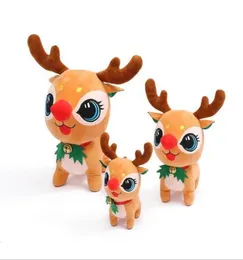 Świąteczna dekoracja kreskówka Deer Plush Elk Stuff Doll Chwyt zabawka