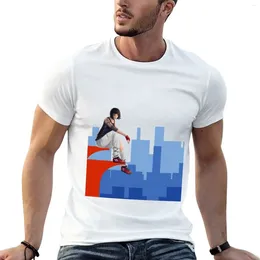 Polo da uomo Mirror Edge - The City ad alta risoluzione versione vettoriale Decal (trasparente) T-shirt a maniche corte per un ragazzo T-shirt da uomo