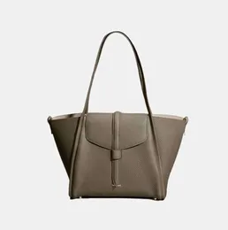 Saco de compras Totes Coisas Sacos Songmont Médio Canção Cesta Série Feminino Designer Grande Capacidade Bolsa De Couro Francês Minoria2024