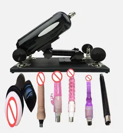 2017 New Automatic Entractable Sex Machine Gun Love Gun with Vagina Cup 및 Anal Dildo Sex Machine Attachments7215280